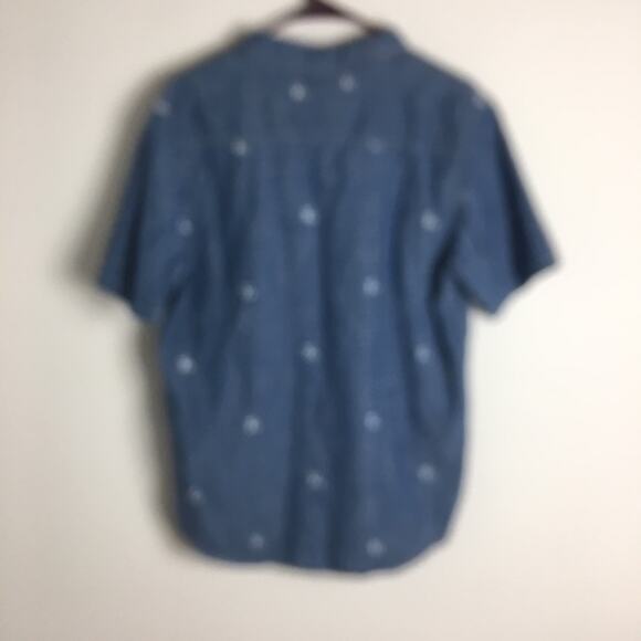 LRG Woven Collection Palm Tree Short Sleeve Shirt - Picture 4 of 13